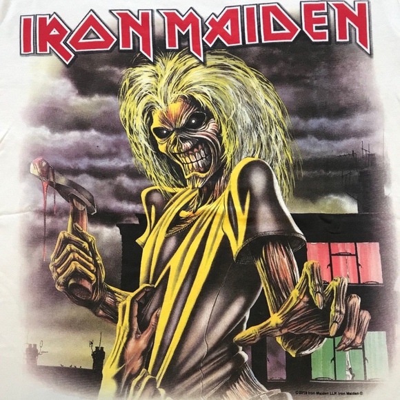 IRON MAIDEN T-shirts H&M XS, S, M, L, XL NWT - Picture 5 of 8